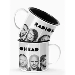 S/M - Taza Lechero Enlozado Radiohead Banda