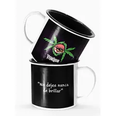 S/M - Taza Lechero Enlozado Viejas Locas