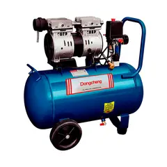 DONGCHENG - Compresor De Aire Silencioso 24 litros