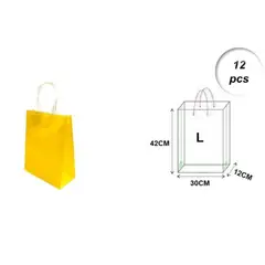 GENERICO - BOLSAS DE REGALO L 12 PCS