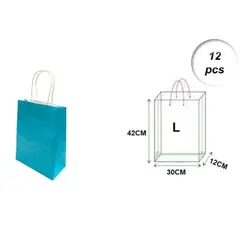 GENERICO - BOLSAS DE REGALO L 12 PCS
