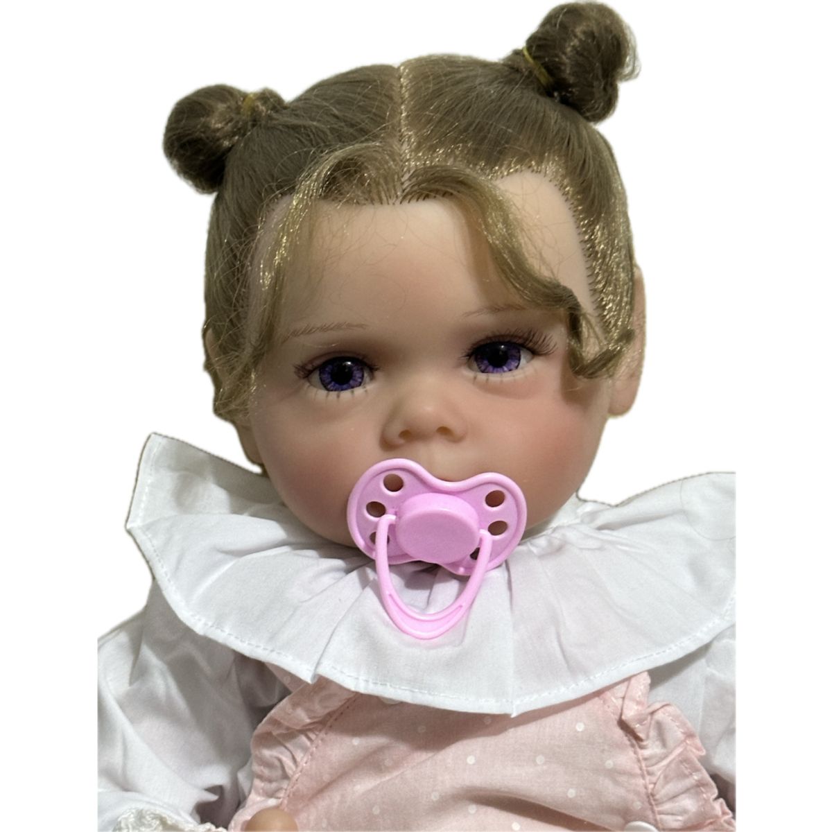 GENERICO - Muñeca Niña Reborn De Silicona Y Algodon Linda De 55 Cm