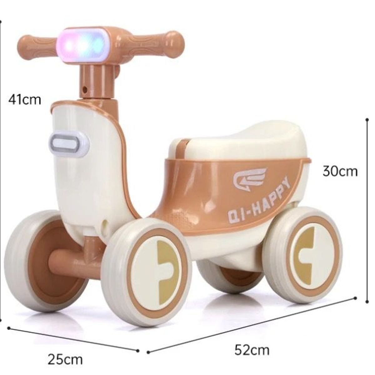 GENERICO - Cuatriciclo Buggy Moto Vehículo Equilibrio Luz Y sonido Azul