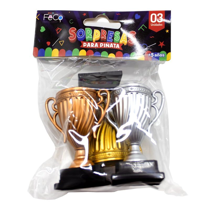 GENERICO - TROFEOS FINALISTA X3 UNI