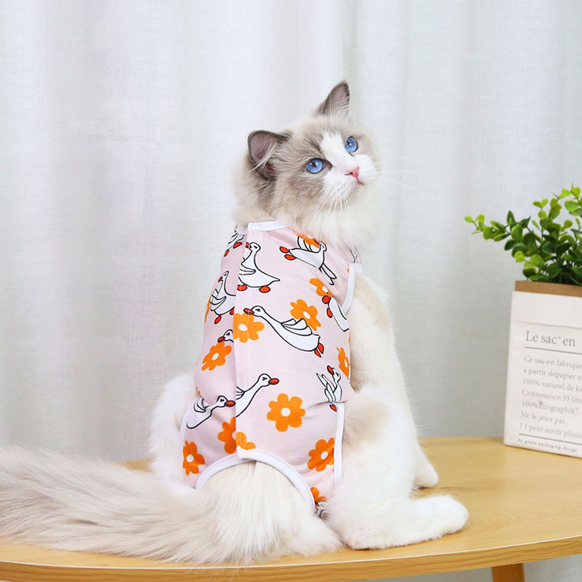 Fajas Postoperatorias Para Gato Y Perro Chaleco Mascotas, marca EDWINAYY - Foto Principal