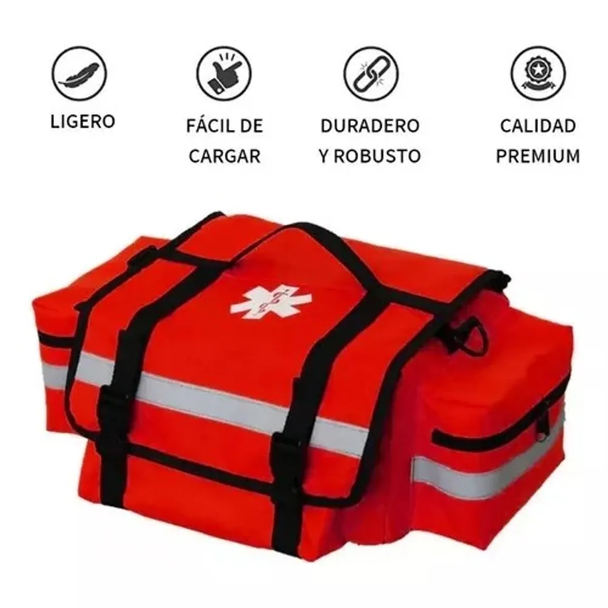 TNAKIEX - Botiquín Maleta Primeros Auxilios Mediano Ultra Resistente