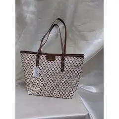 GENERICO - Cartera mujer tipo dos asas Negra modelo Tijuca