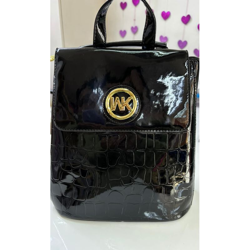 MERMAID - Mochila Cartera Mujer Color Negro Modelo Alaniz