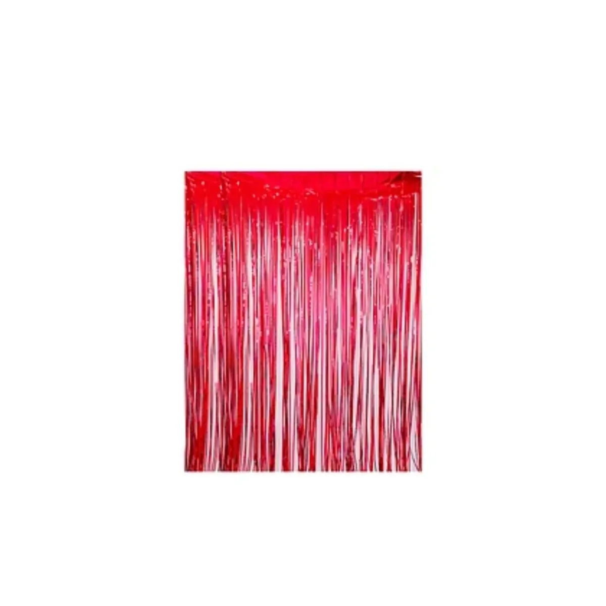 GENERICO - Cortina Metalica Roja 100x200cm