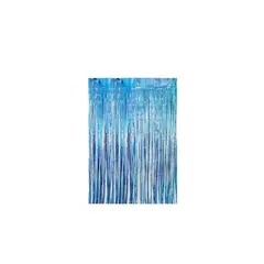 GENERICO - Cortina Metalica Azul 100x200cm