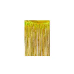 GENERICO - Cortina Holografica Dorada 100x200cm