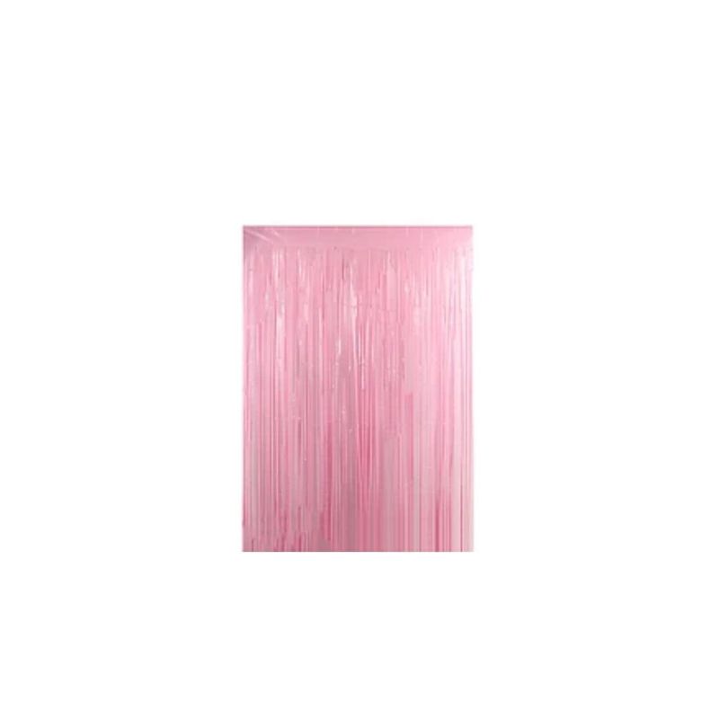 GENERICO - Cortina Rosa 100x200cm