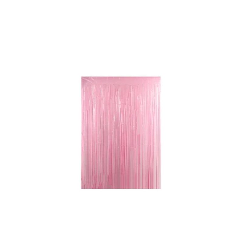 GENERICO - Cortina Rosa 100x300cm