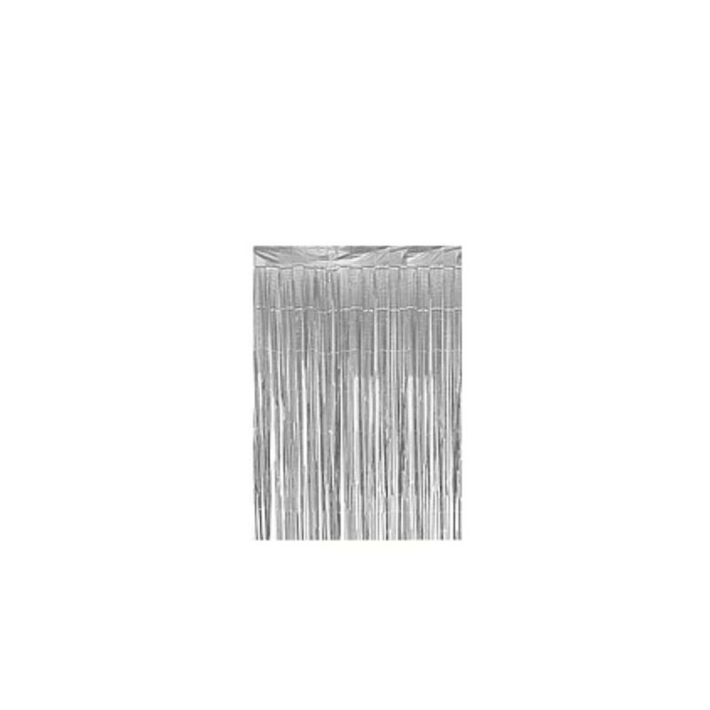 GENERICO - Cortina Plateada 100x200cm