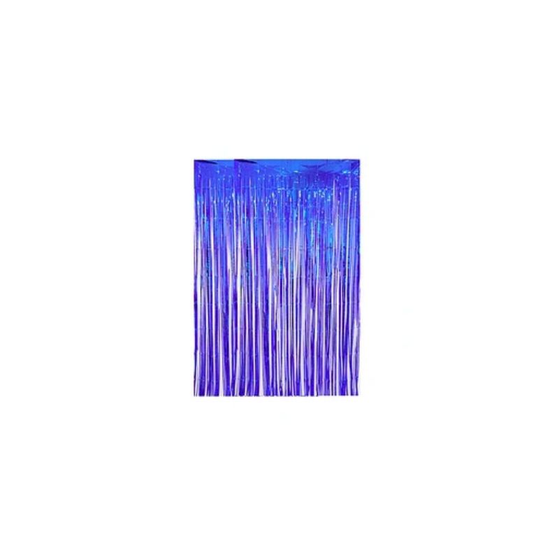 GENERICO - Cortina Cotillon Azul 100x300cm