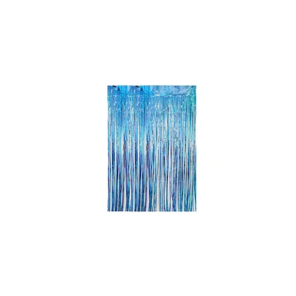 GENERICO - Cortina Cotillon Celeste 100x300cm