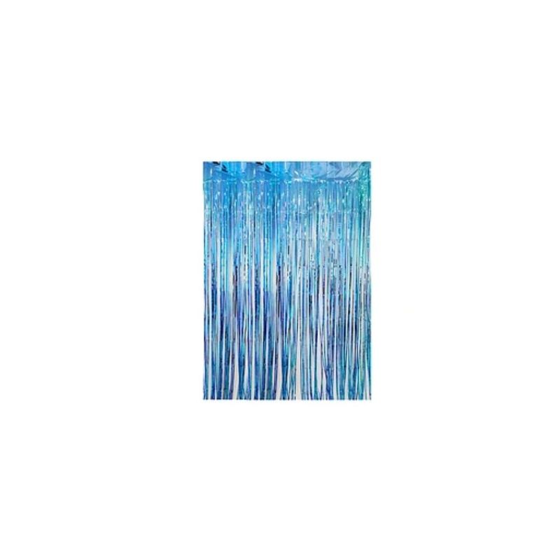 GENERICO - Cortina Cotillon Celeste 100x300cm