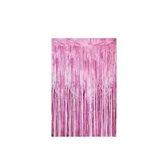 GENERICO - Cortina Cotillon Rosa 100x300cm