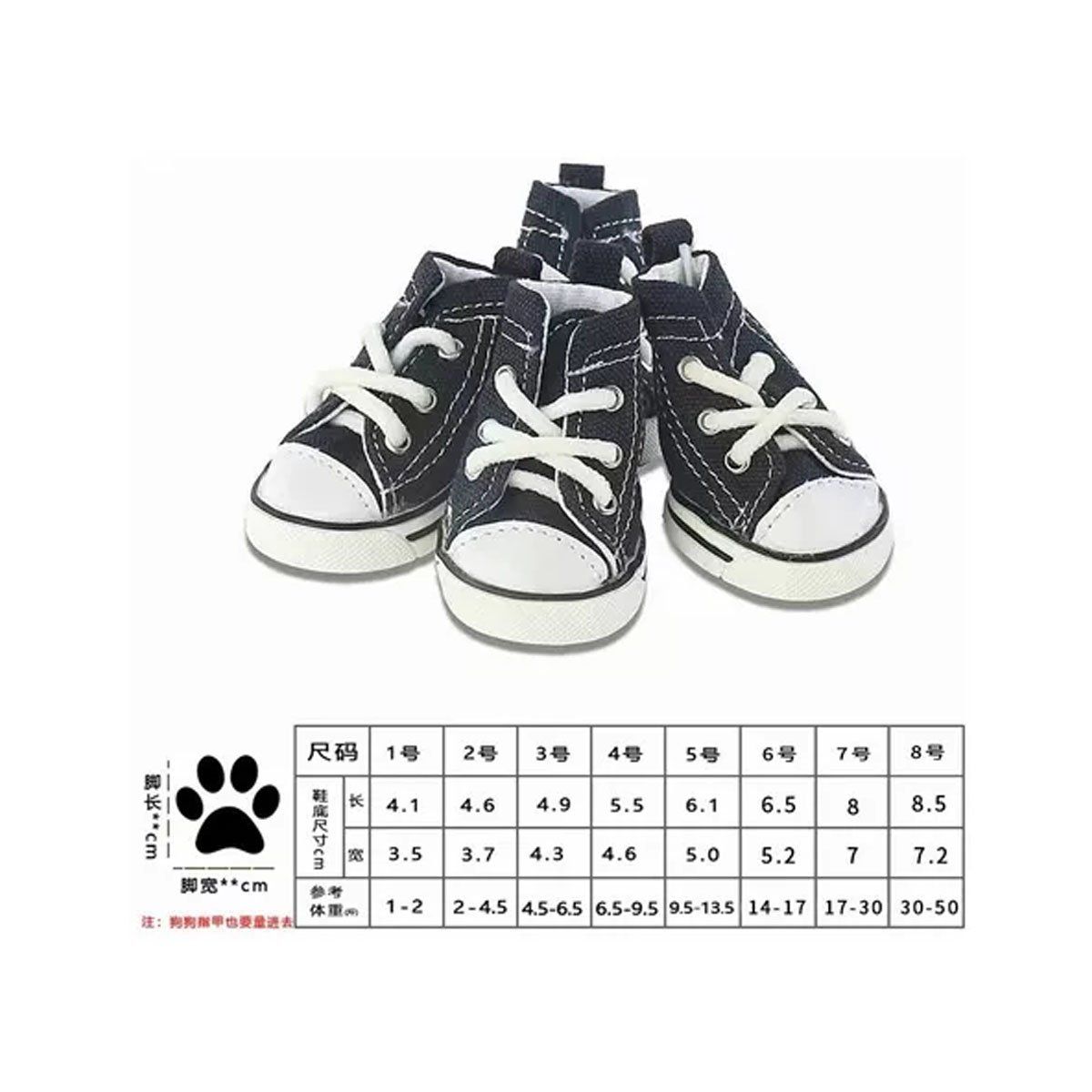 EDWINAYY - Zapato Bota Antideslizante Impermeable Para Mascota Perro