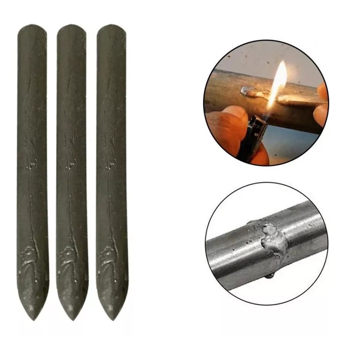 KUANGYE - 3 Barras De Soldadura Fácil Rápida Aluminio Baja Temperatura