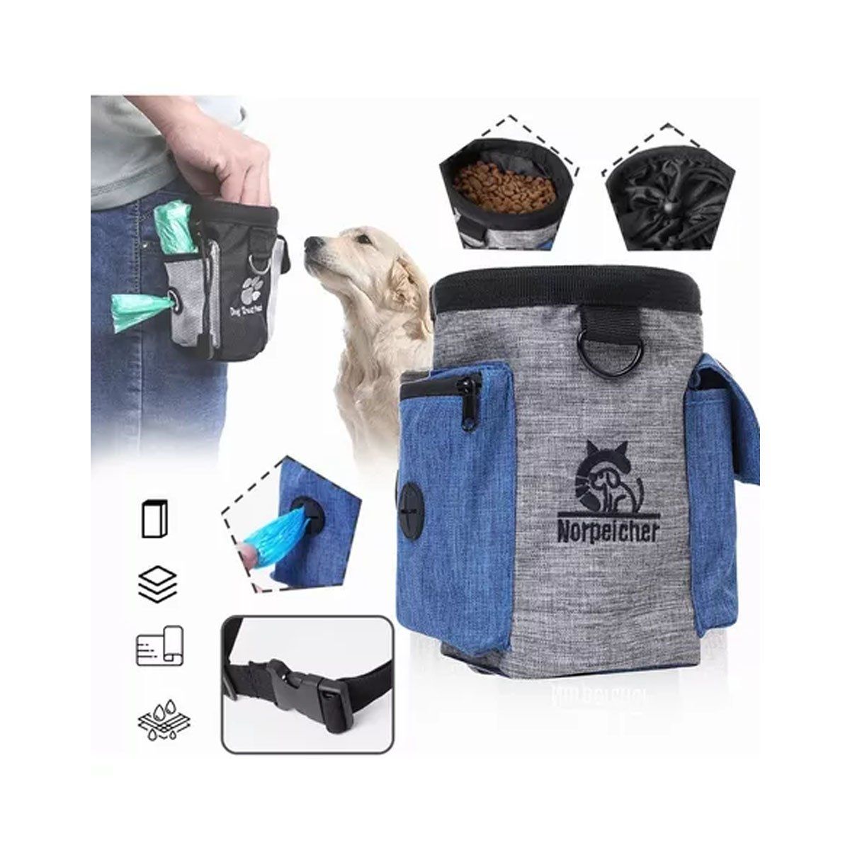 EDWINAYY - Bolso Para Llevar Golosinas Entrenamiento Premios Perros