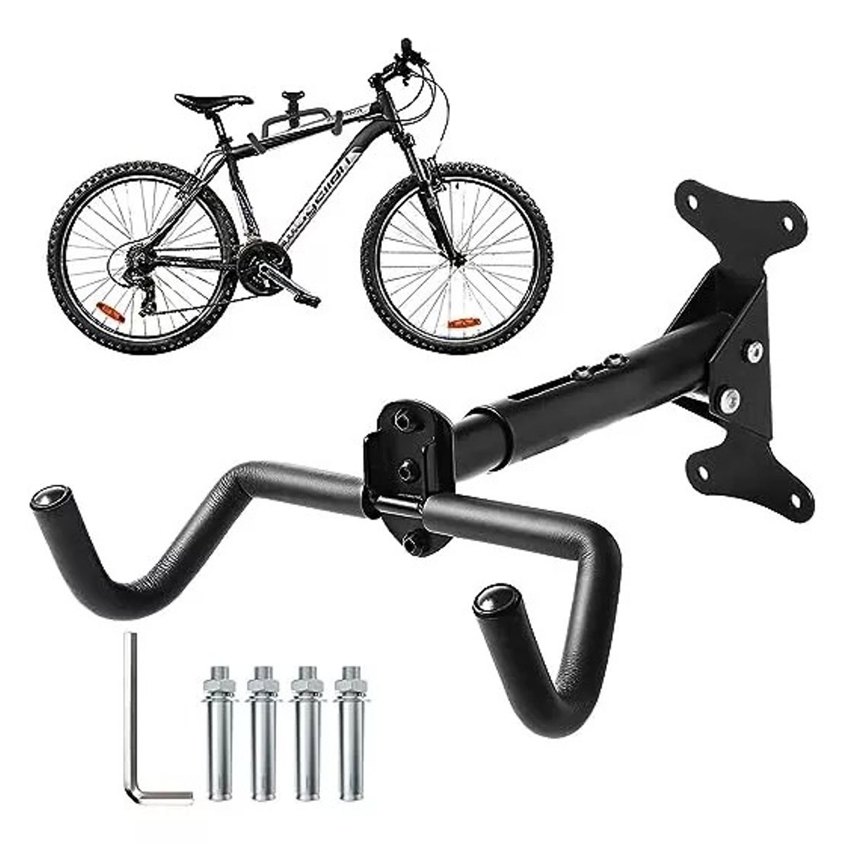 TNAKIEX - Porta Bicicletas Para Muralla Colgador De Bicicleta