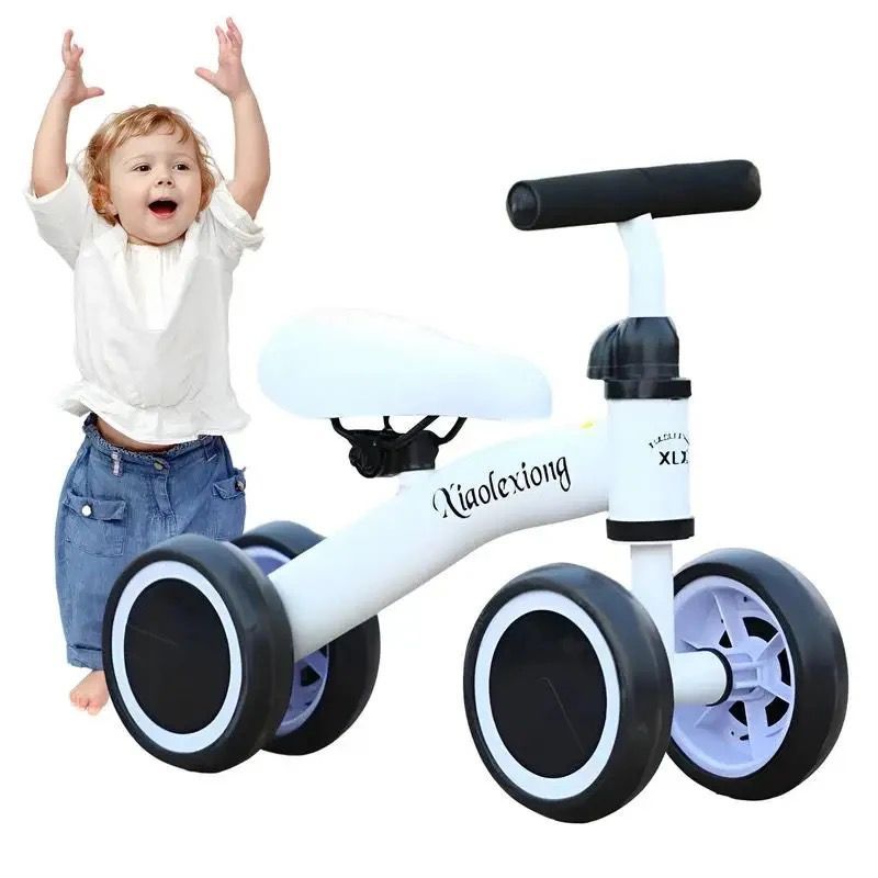 GENERICO - Mini Bicicleta de Equilibrio Andador Sin Pedal Blanco
