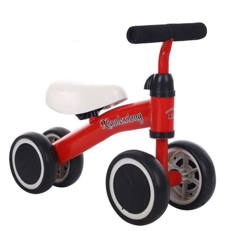 GENERICO - Mini Bicicleta de Equilibrio Andador Sin Pedal Rojo