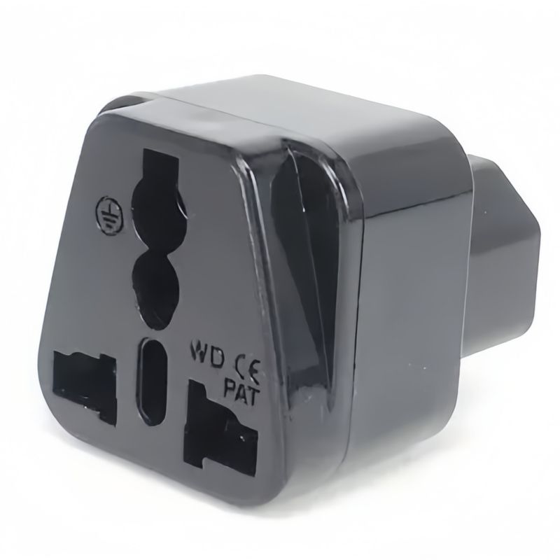 GENERICO - Adaptador Ups C14 A C13 Au Us Uk Eu Chile Enchufe