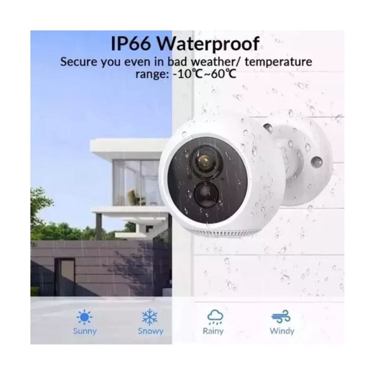 GENERICO - Mini Camara Domo 4k Con Vision Nocturna A Prueba De Agua