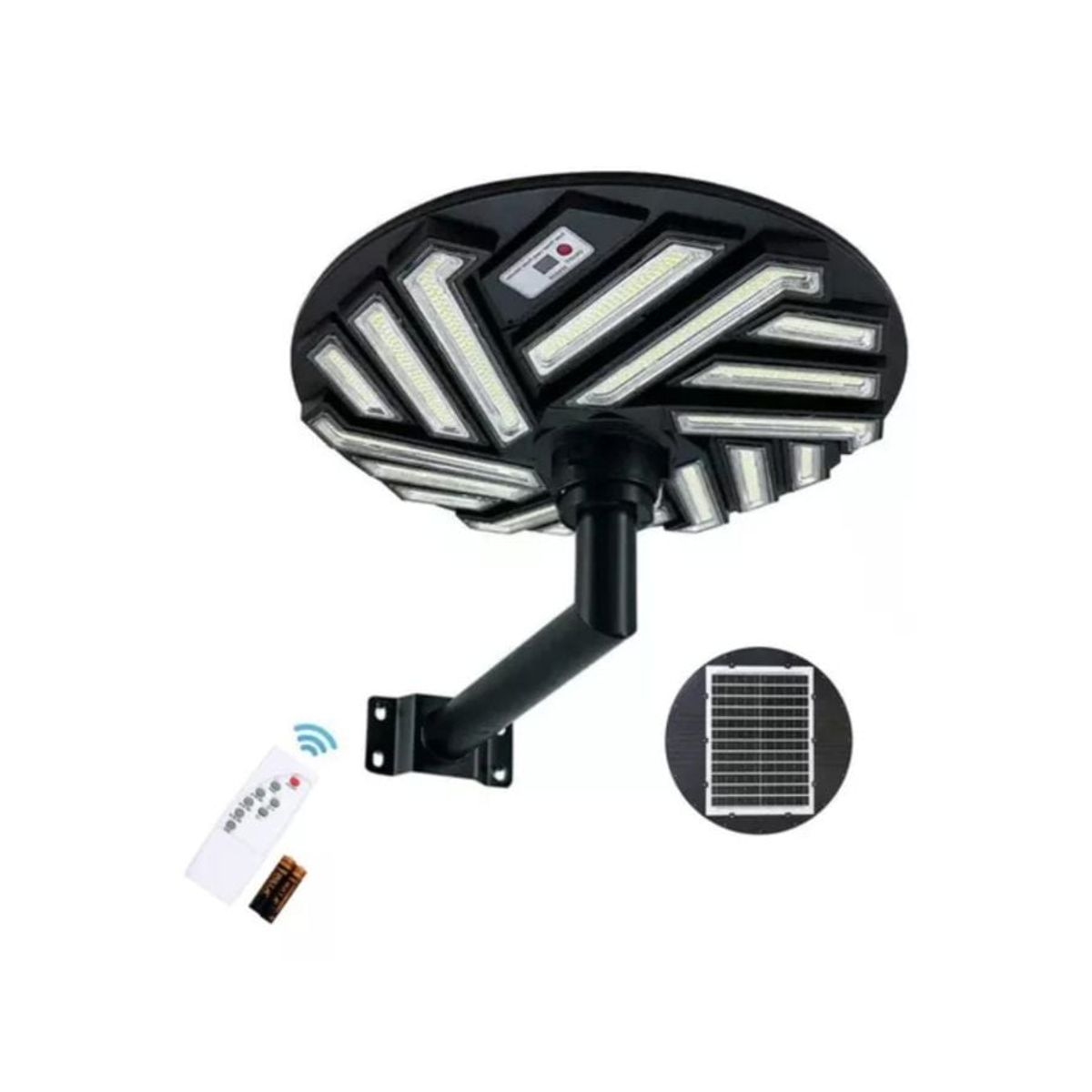 GENERICO - Foco Farol Led Solar Exterior Ufo Disco Urbano 3000w Tubo L