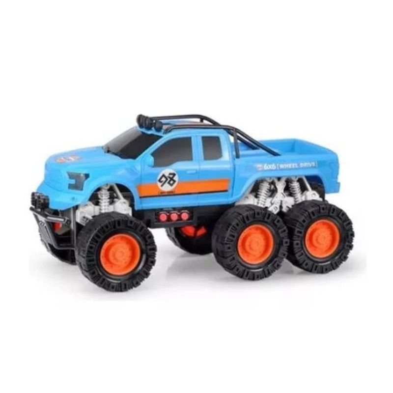 GENERICO - Camioneta Juguete Beast Todo Terreno 6x6 A Fricción