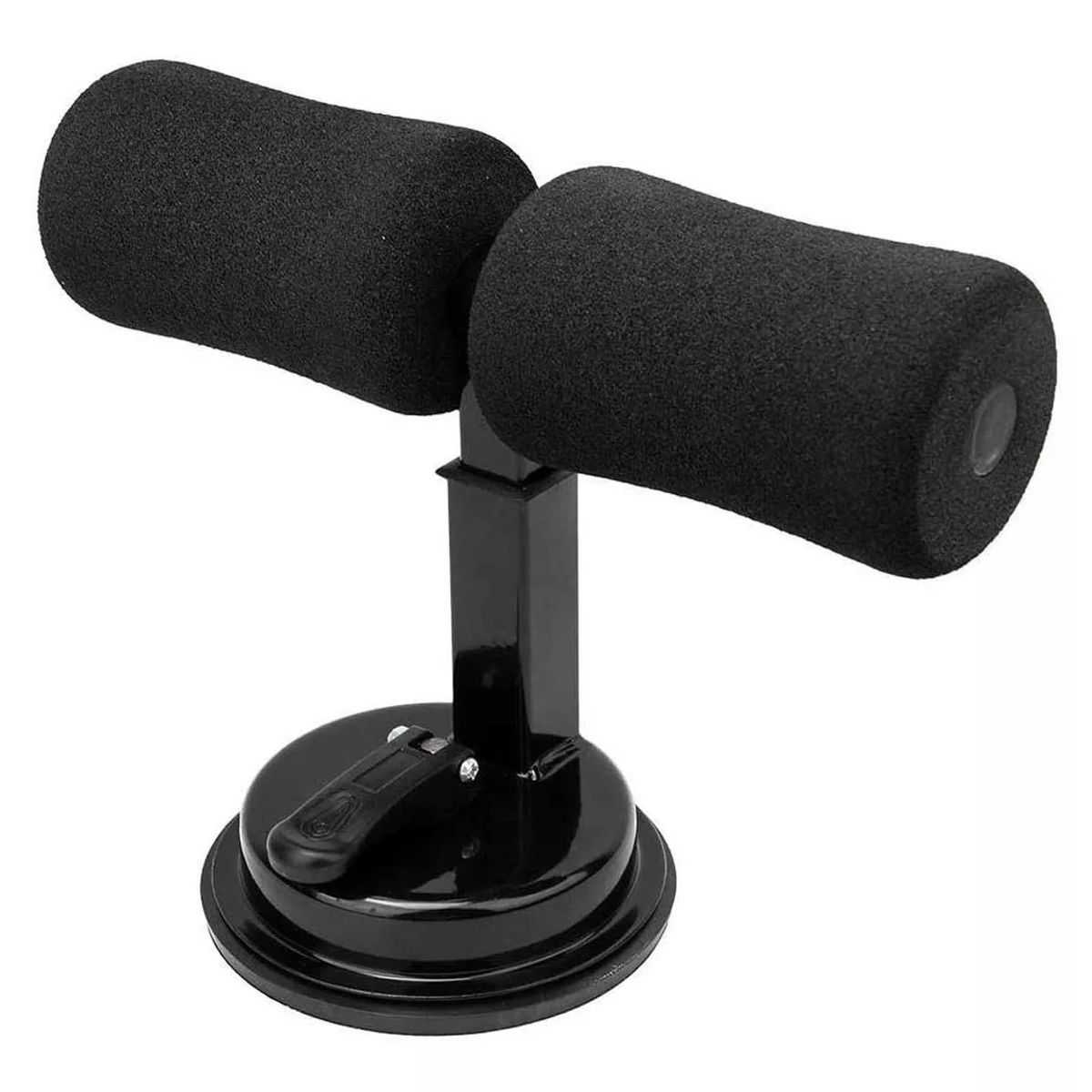 CRUSEC - Maquina Abdominales Portatil Con Ventosa Sit Up Negro
