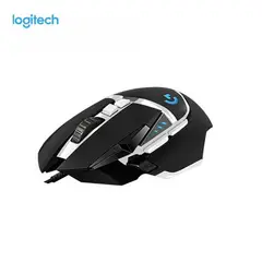 LOGITECH - Mouse juegos deportes electrónicos cable G502 HERO-Blanco