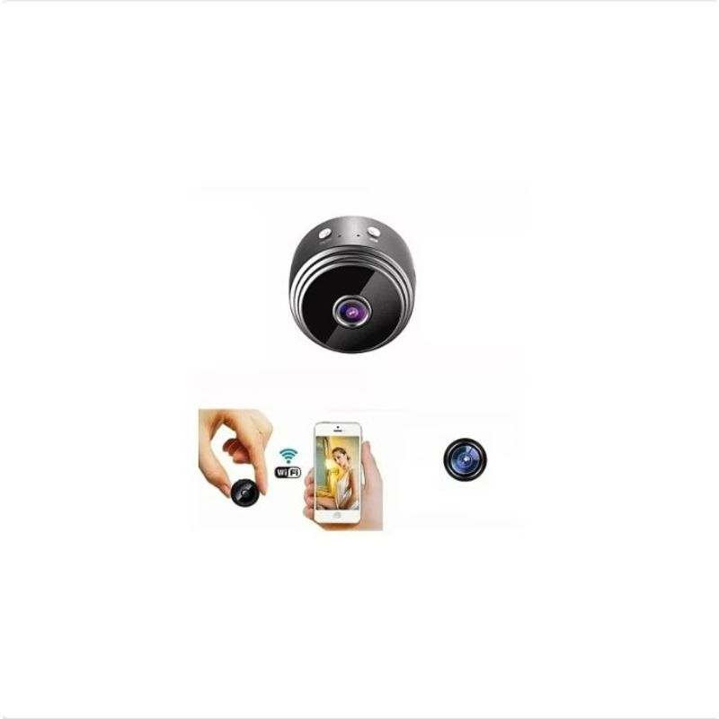 GENERICO - Mini Cámara Espía Hd Wifi A9 Nvision Ios Android Memoria