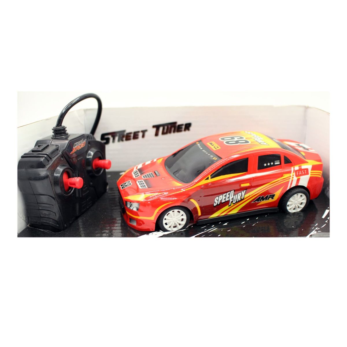 GENERICO - Auto De Carrera Juguete A Control Remoto Rojo - SC