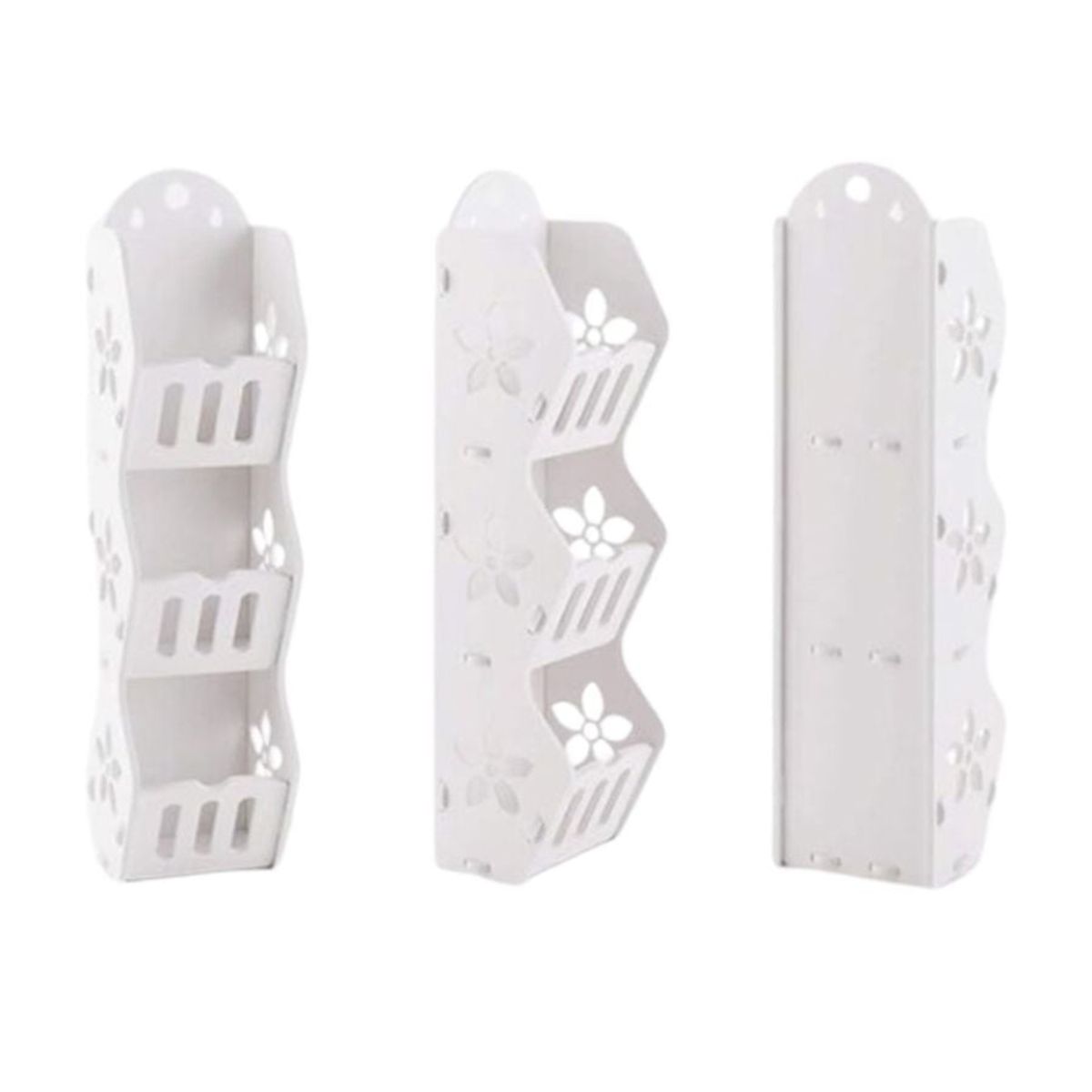 GENERICO - Estante Flotante 3 Niveles Pared Baño Dormitorio Cocina 45cm…