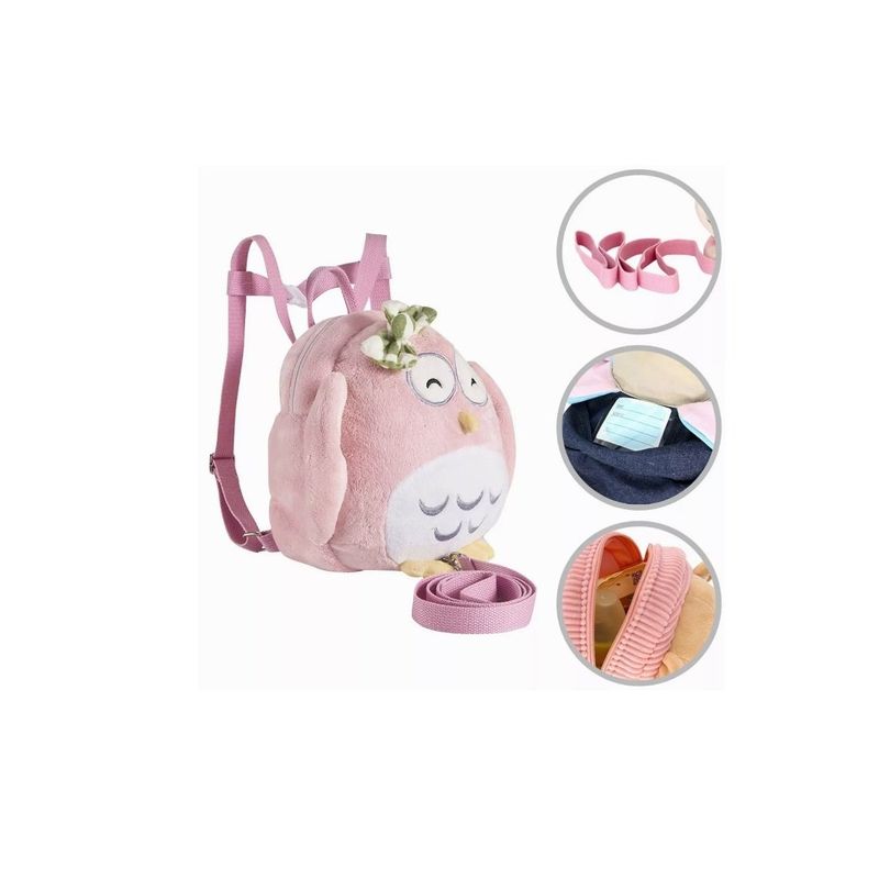 GENERICO - Mochila Arnes De Seguridad Antiperdida Niños 1.5m Buho