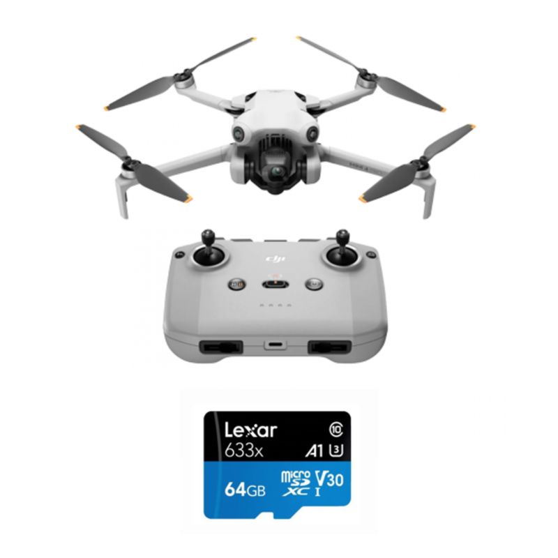 DJI - Drone DJI Mini 4 Pro + Tarjeta 64GB