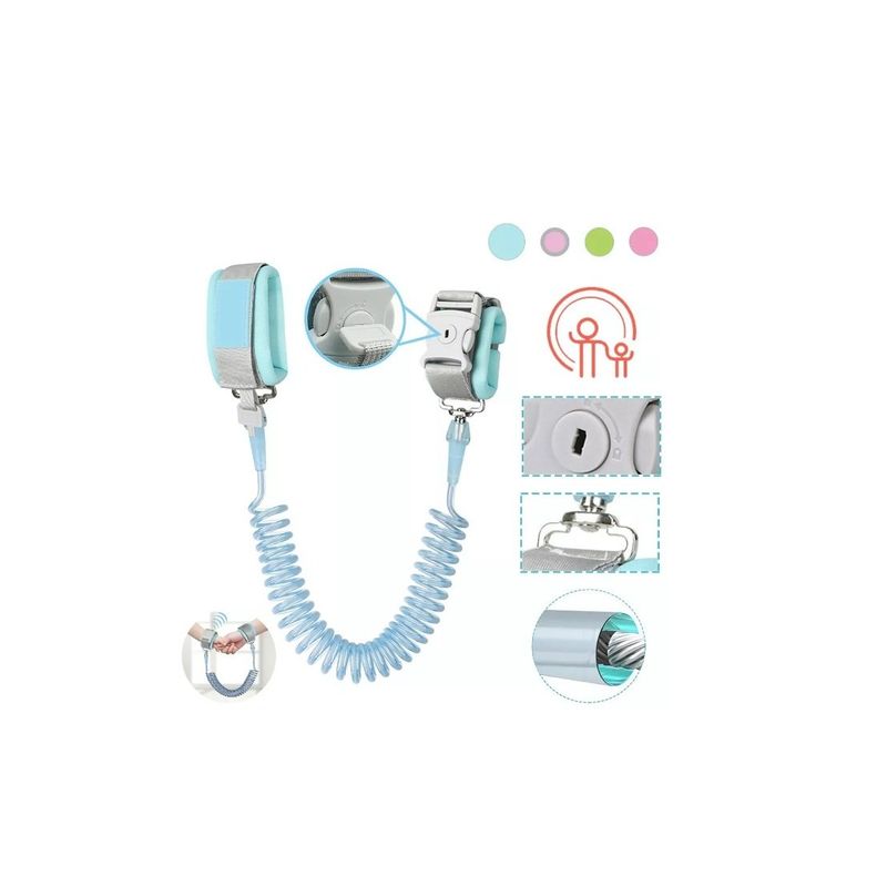 GENERICO - Cinta Arnés Anti Perdida Pulsera Seguridad Para Niños Azul