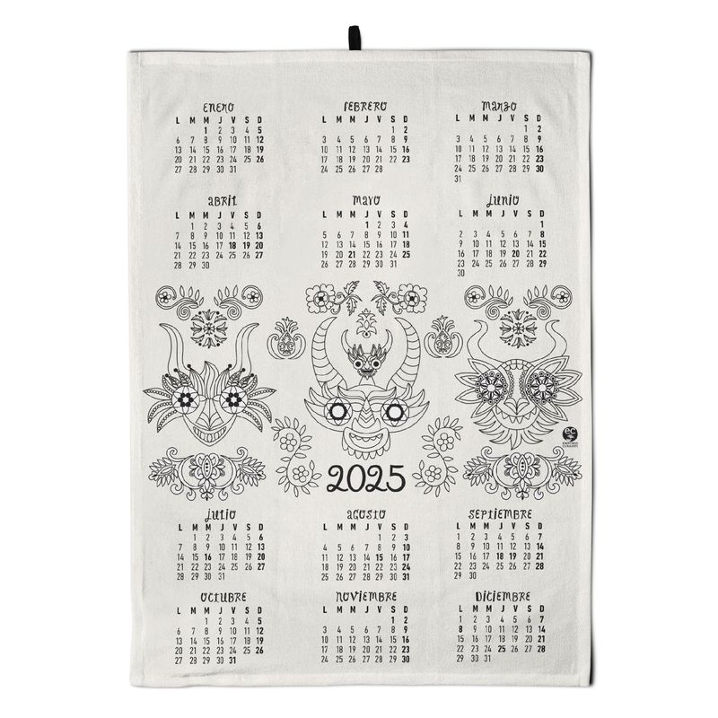 EMPORIO CURANIPE - Kit para pintar Calendario 2025