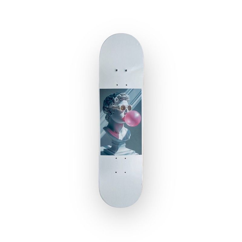GENERICO - Cuadro Mural Tabla Skate El David