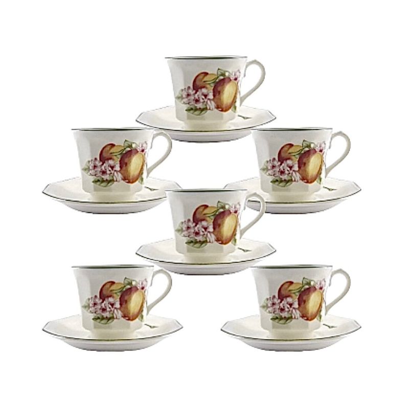 CHURCHILL - Juego de Tazas de Café y Platillo Victorian Orchard Queen’s Churchill
