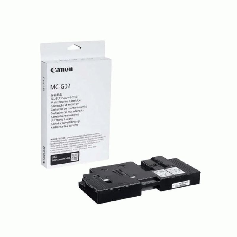 CANON - Cartucho de mantenimiento Canon MC-G02 para PIXMA - Negro