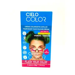 OTOWIL - Tinte Cielo Color Sin Amoniaco Tono VERDE - 50gr