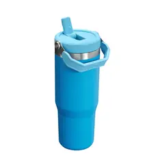 STANLEY - Botella Térmica Flip Straw Azure - 887 ml - Azul