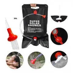 GENERICO - Ducha Portátil Solar Camping Playa 20 L Exterior Compacta