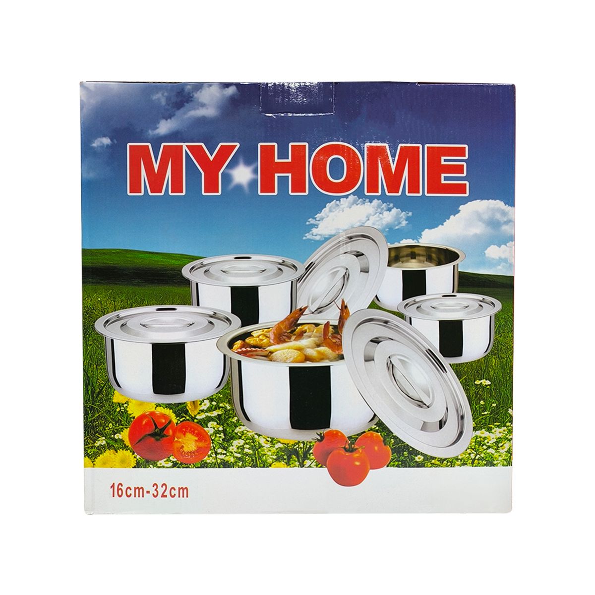 GENERICO - SET DE OLLAS PARA SOPA 10PZAS