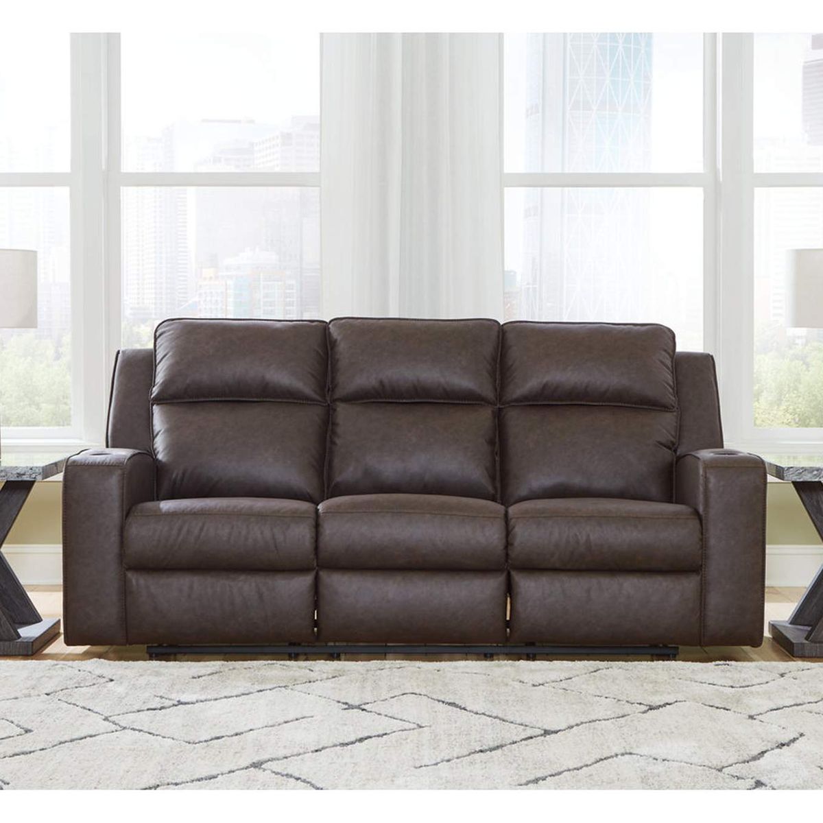 ASHLEY - Sofá reclinable 3 cuerpos Lavenhorne