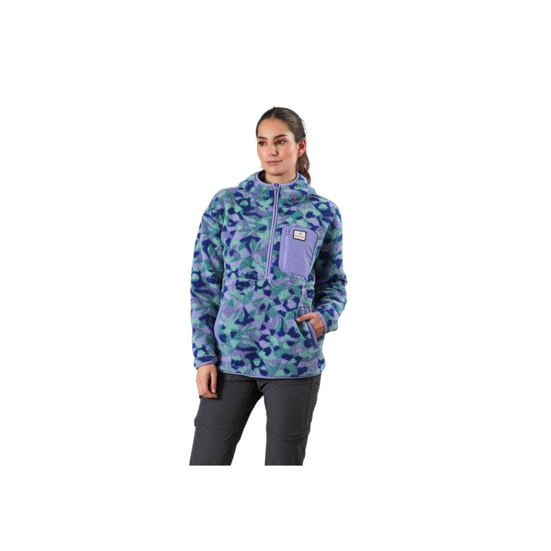ANDESGEAR - Polar Mujer Puyuhuapi Multicolor Andesgear